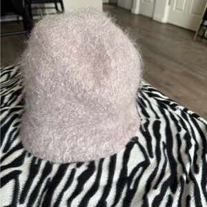 Vintage Grey Wool Bucket Hat